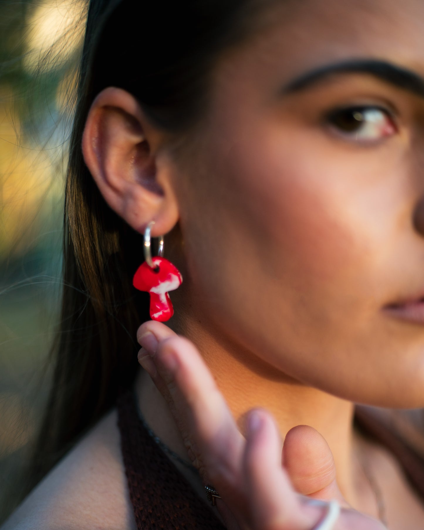 Mushroom Earrings